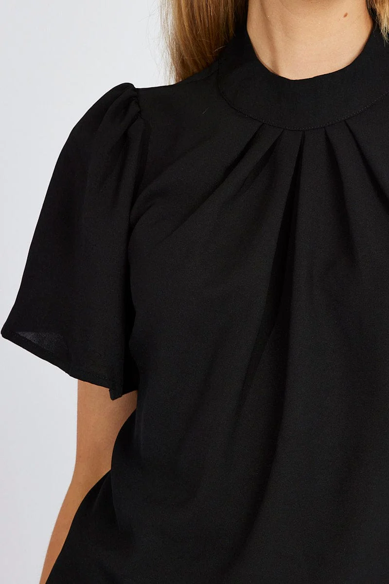 Black Top Short Sleeve