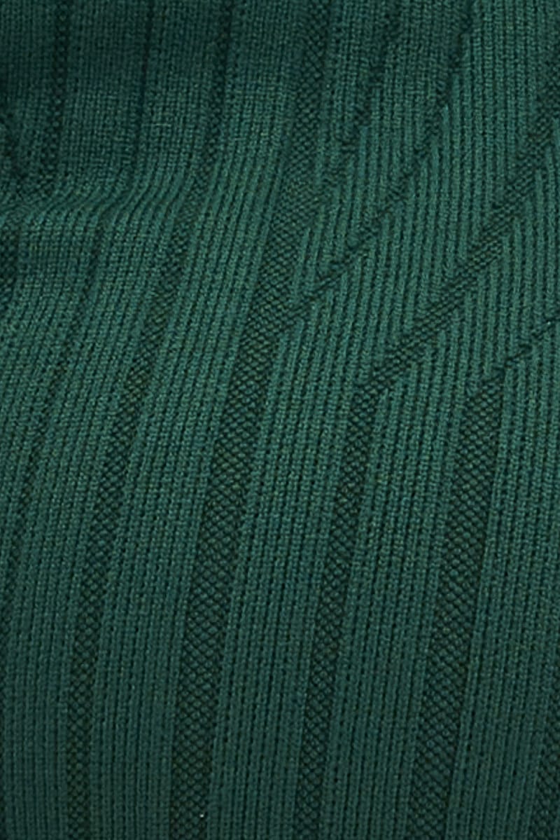 Green Tank Top V Neck Seamless