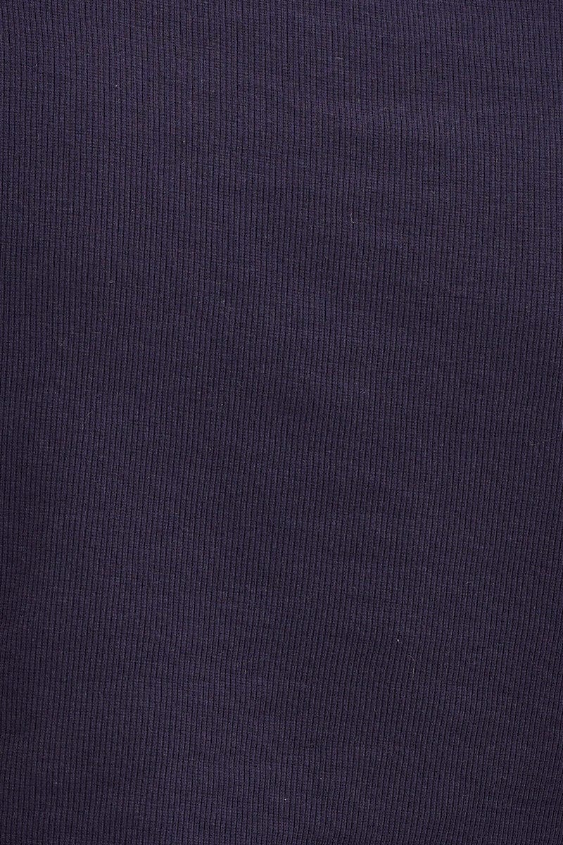 Blue Shorts High Rise Distressed Knee Length