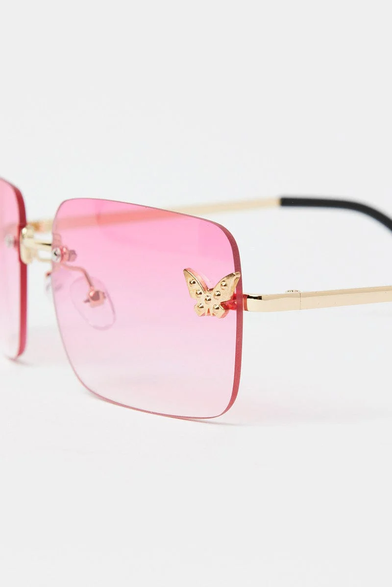 Pink Fashion Sunglasses