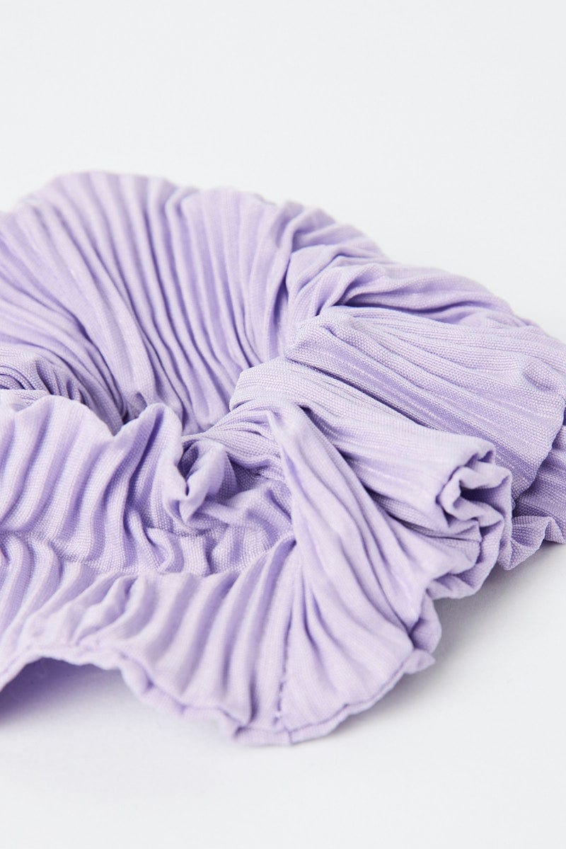Purple Scrunchie