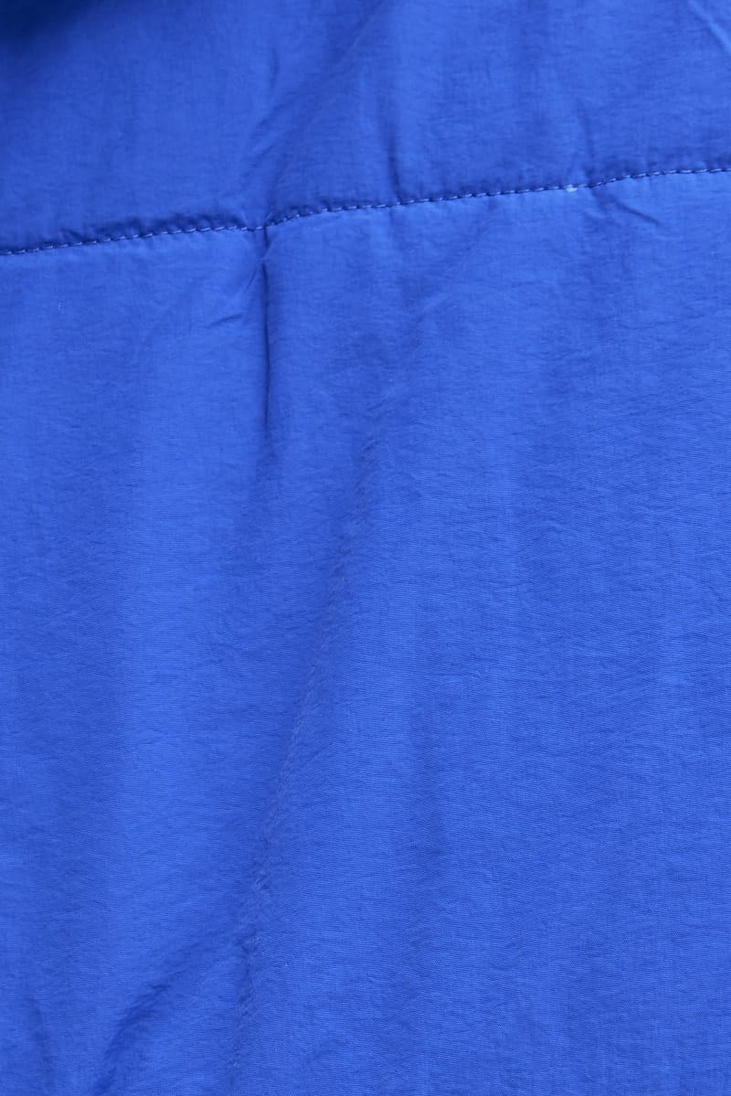 Blue Puffer Jacket Long Sleeve