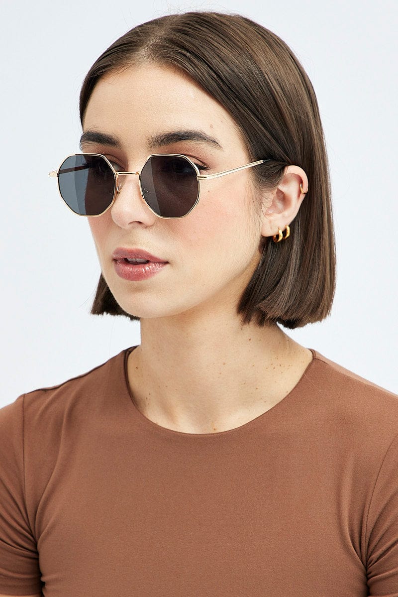 Grey Fashion Sunglasses