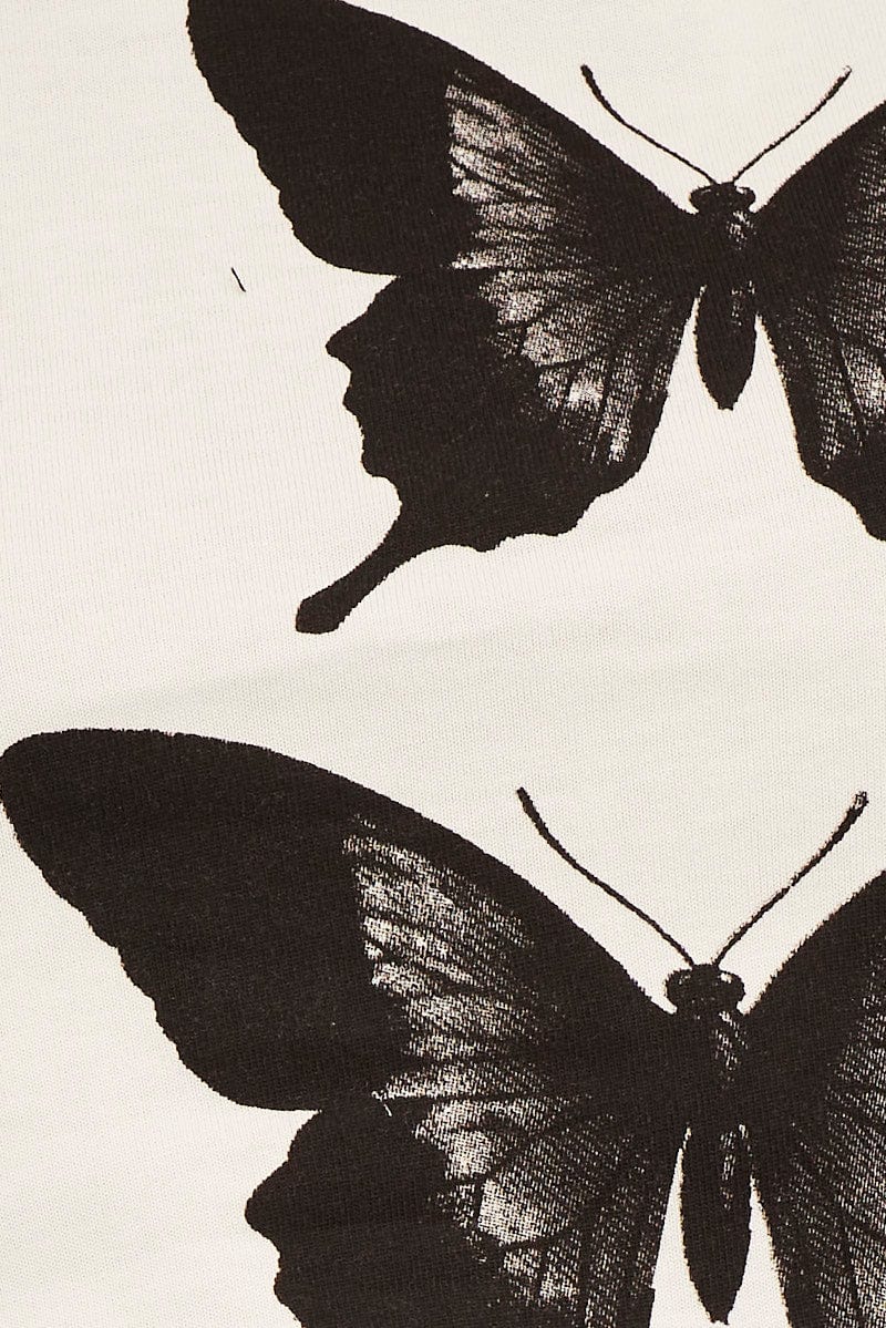 White Lace Keyhole Rushed Cropped Cami