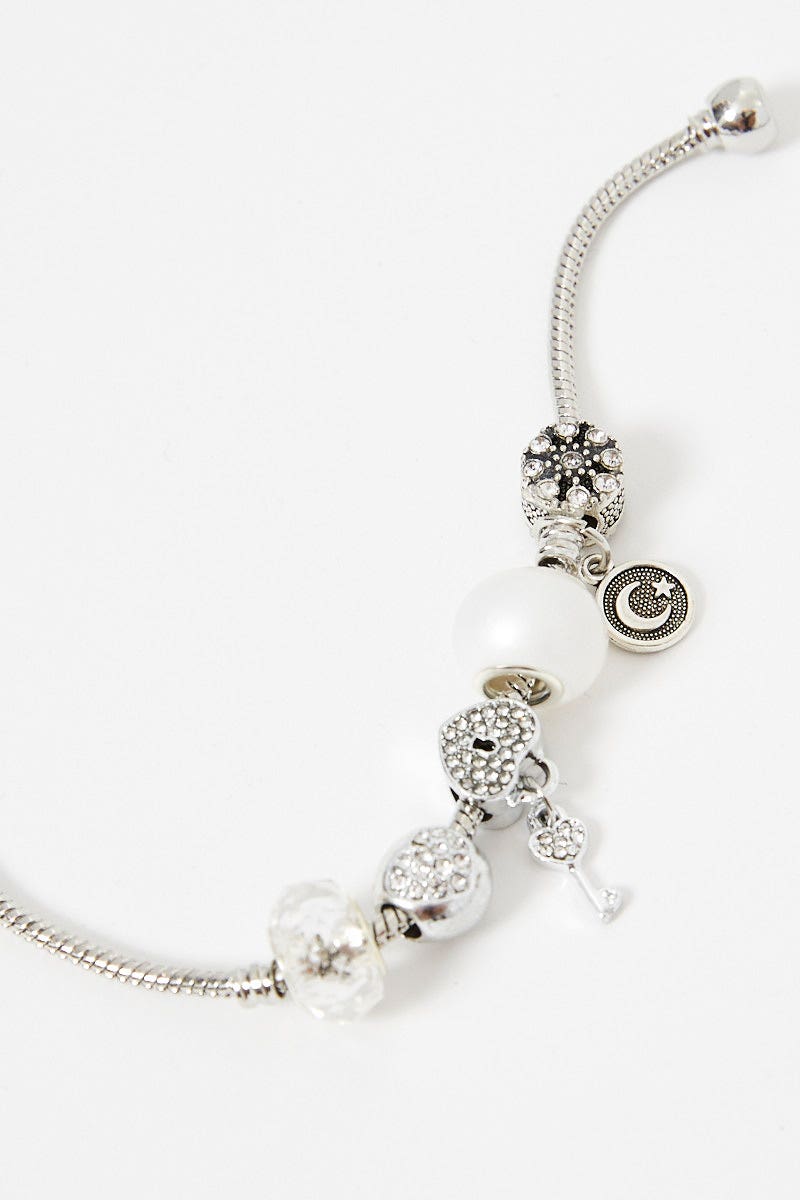 Silver Charm Bracelet