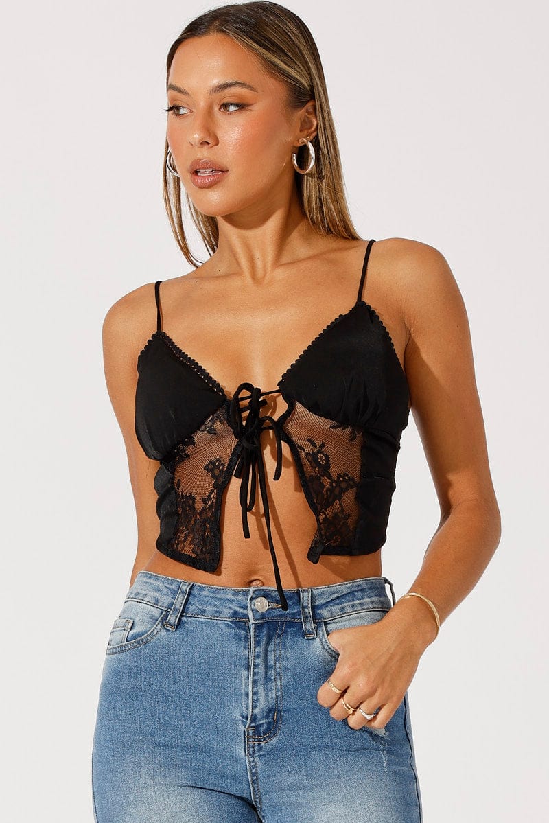 Black Cami Top