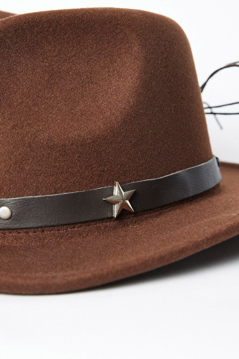 Brown Cowboy Hat