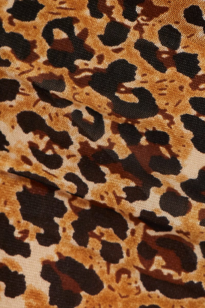 Print Mesh Bike Short