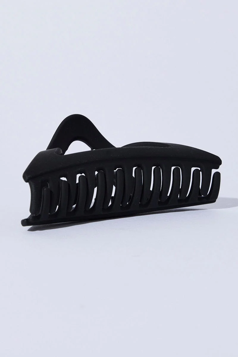 Black Triangle Claw Clips