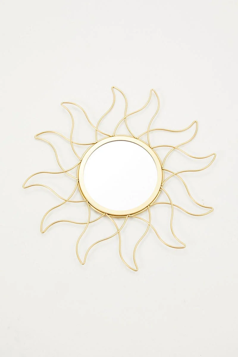 Gold Sun Mirror
