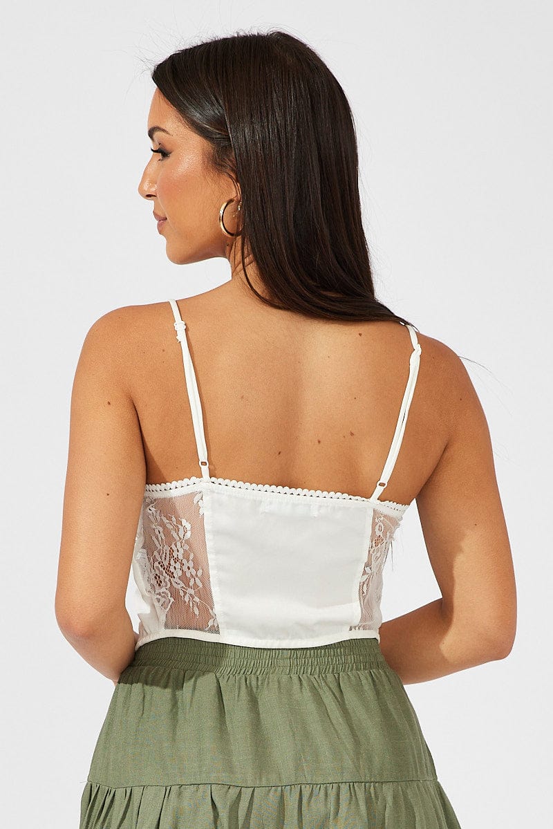 White Cami Top