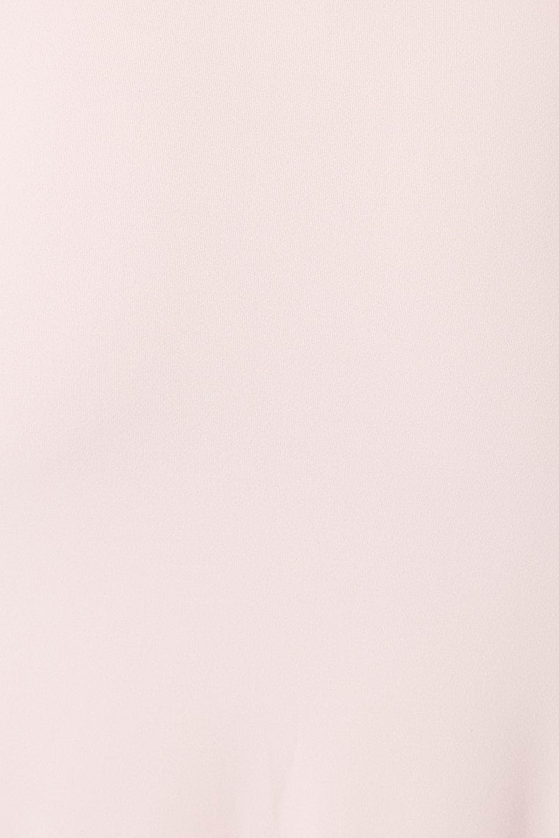 Pink Supersoft Slim Fit Maxi Dress