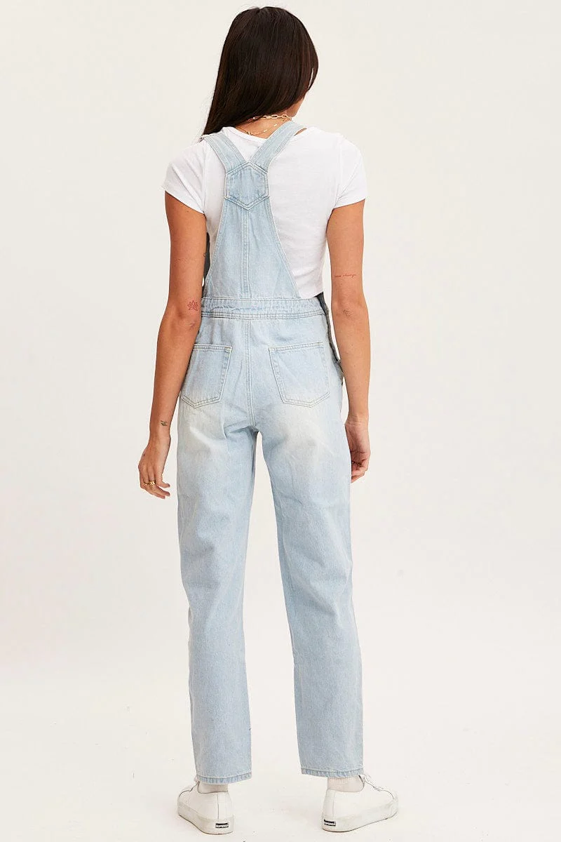 Blue Denim Overall