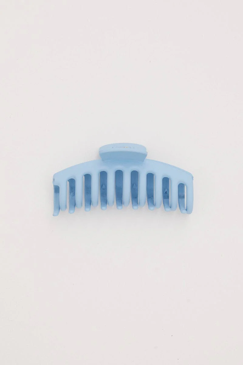 Blue Classic Claw Clip