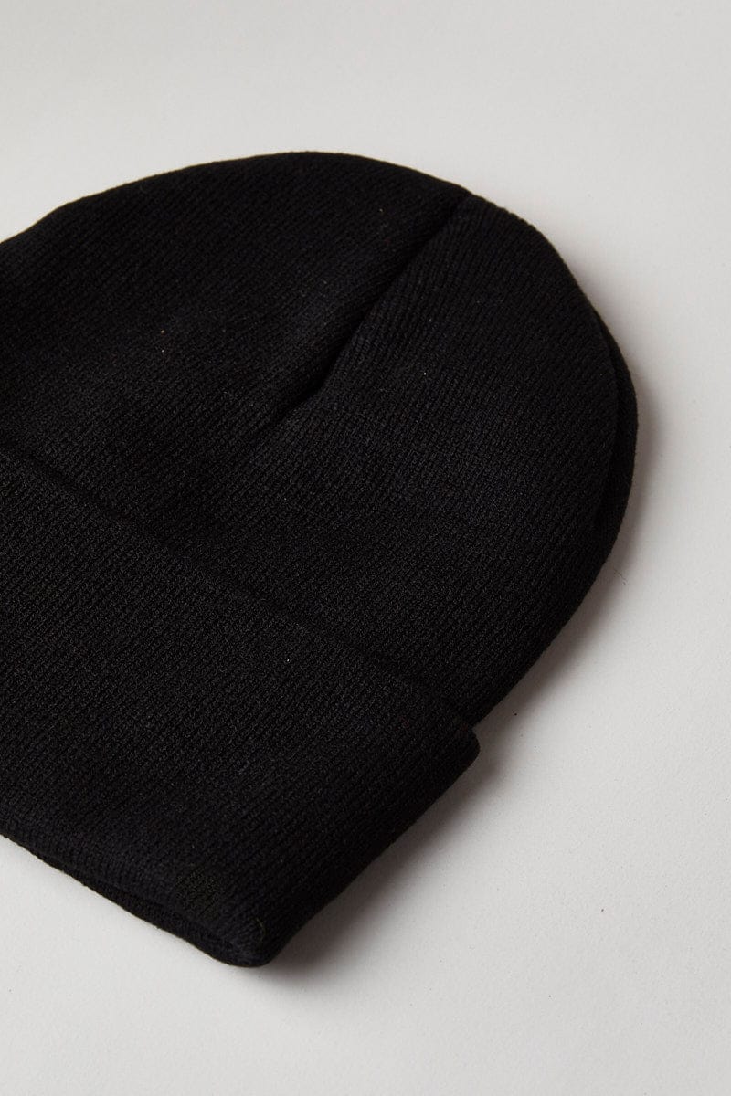 Black Beanie