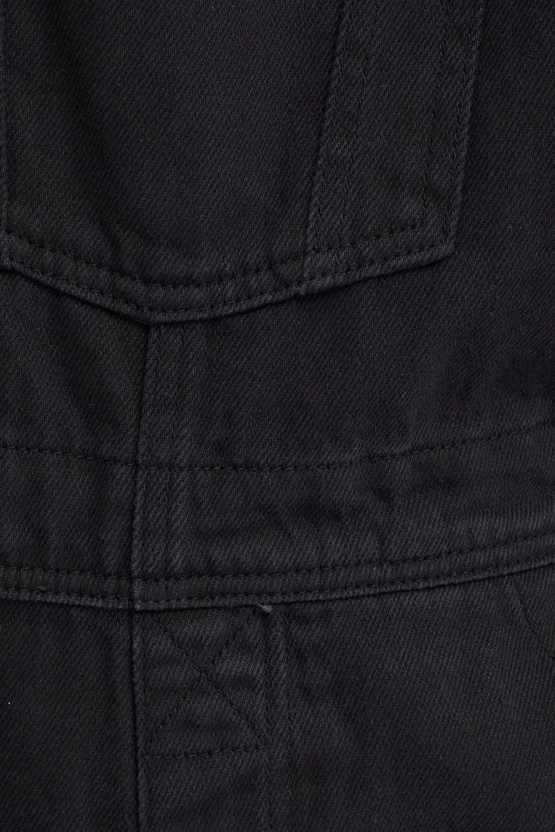 Black Overall Jeans
