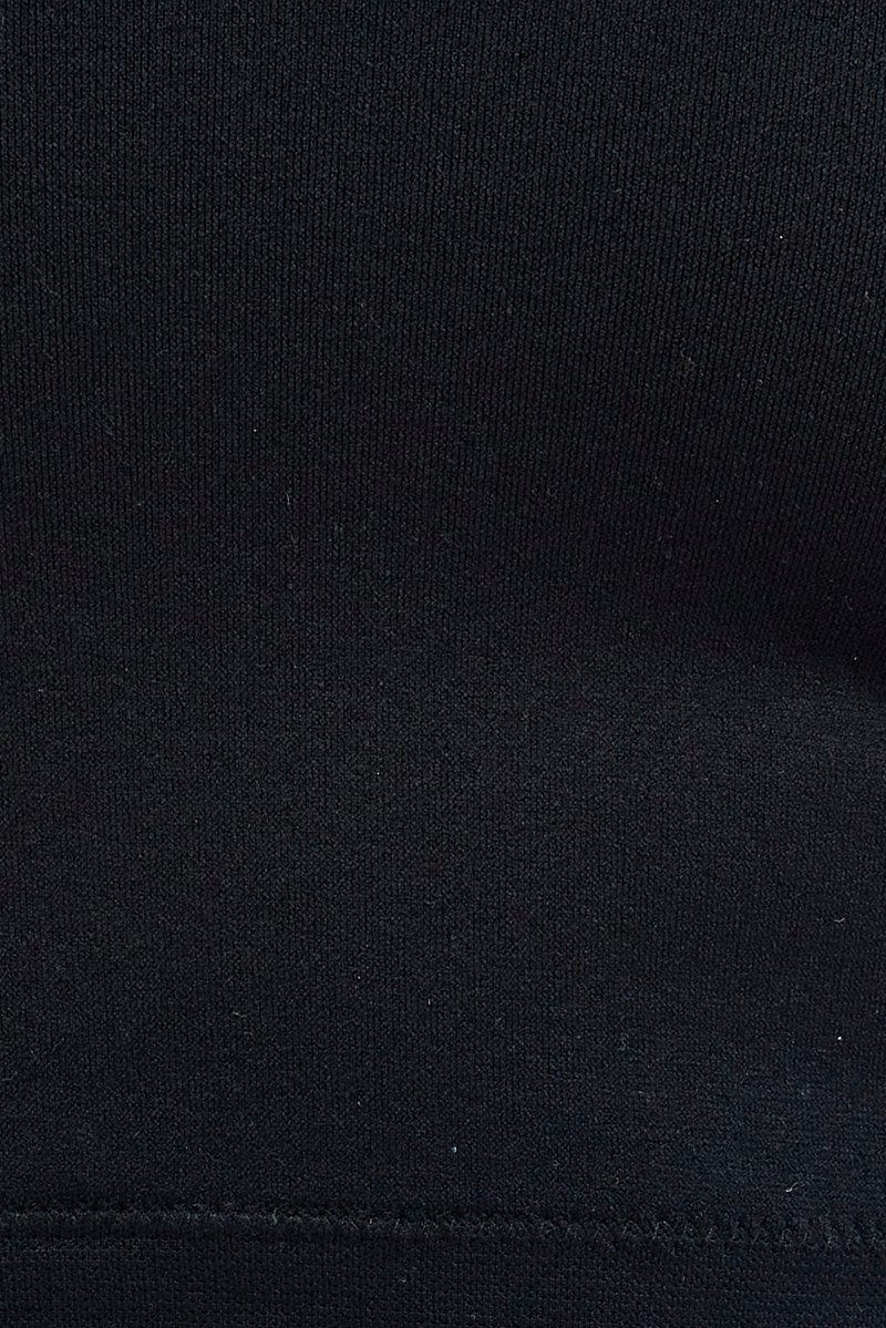 Black Shrug And Cami Top Seamless