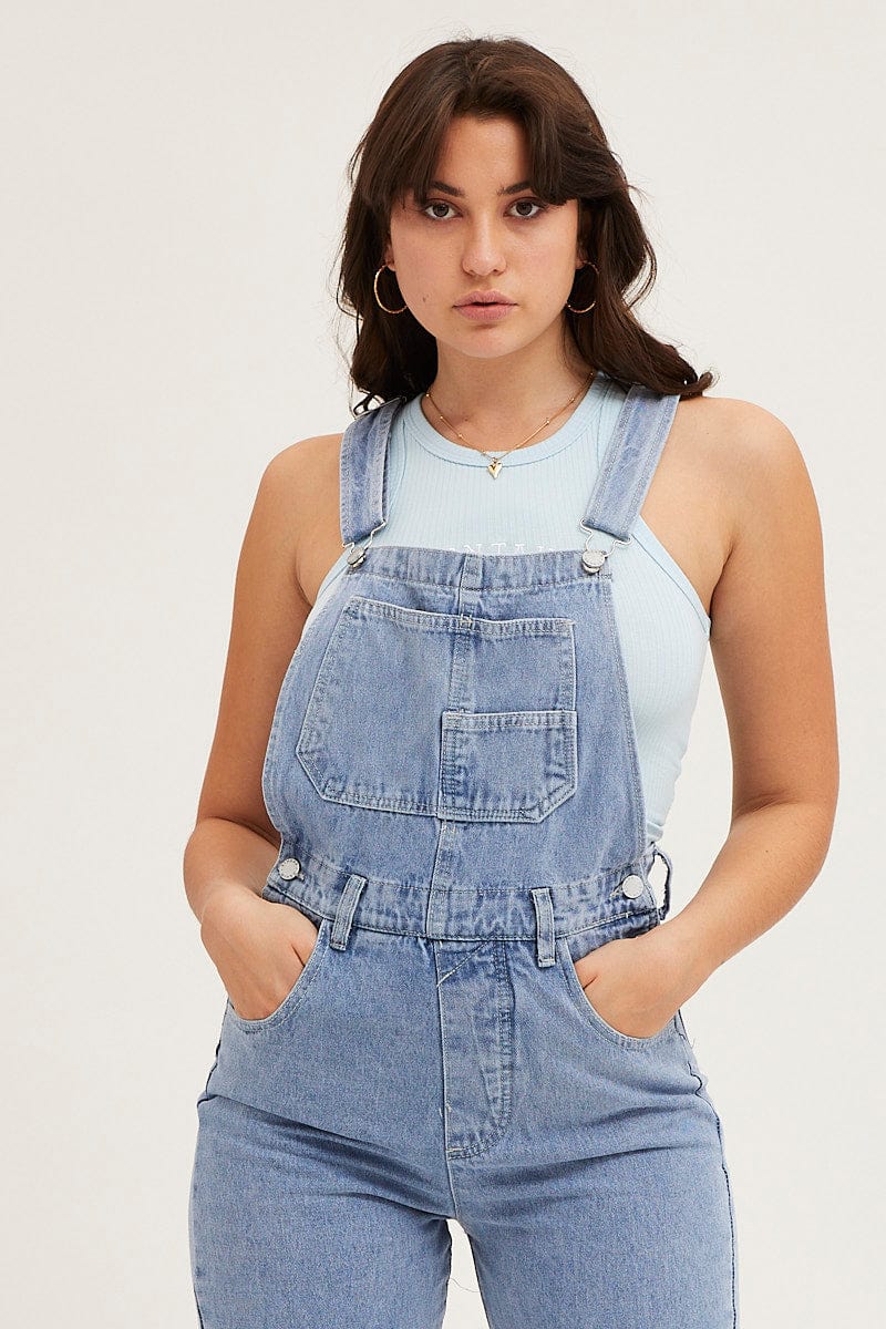 Blue Denim Overall