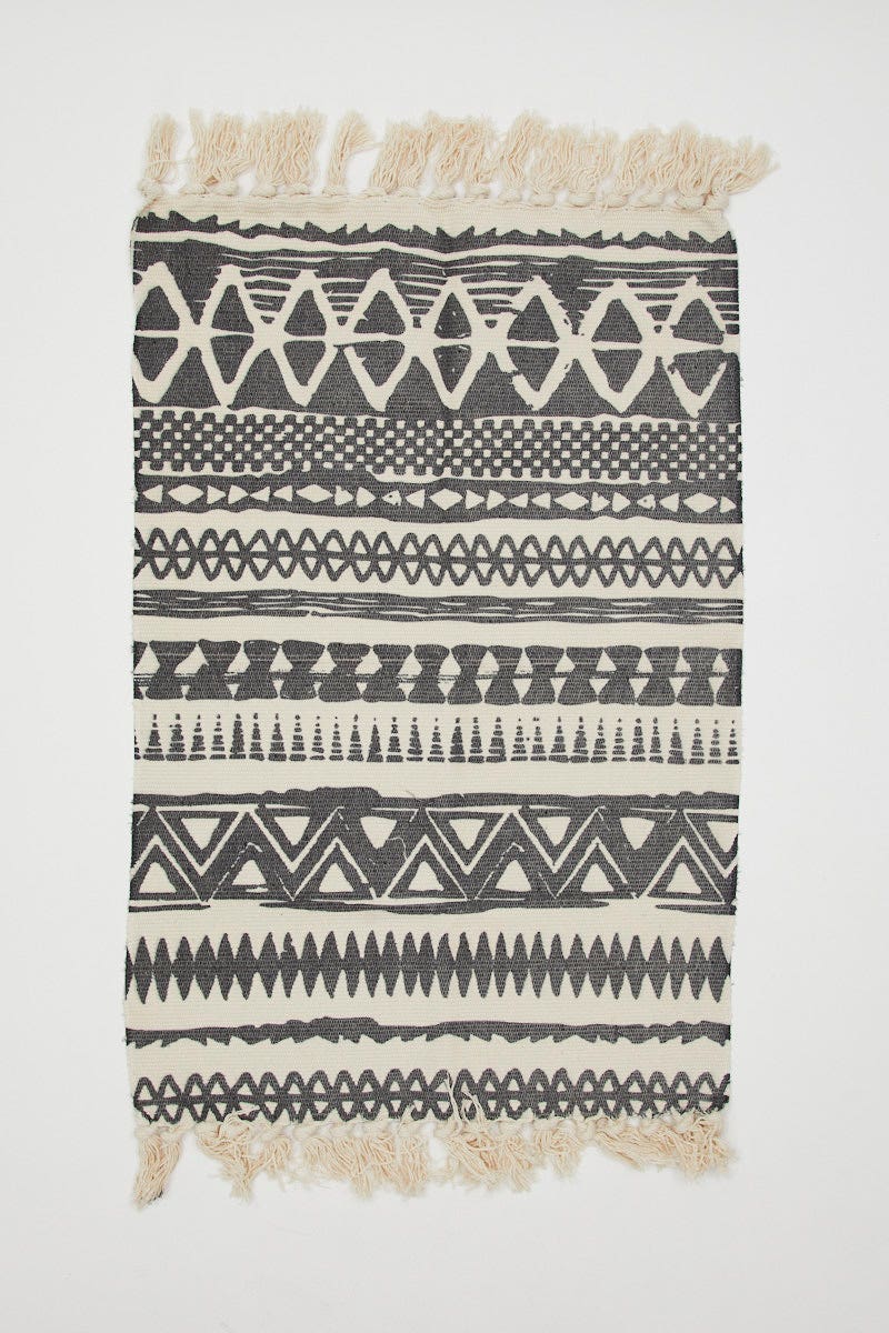 Print Rug And Bath Matt 90Cm By 60Cm