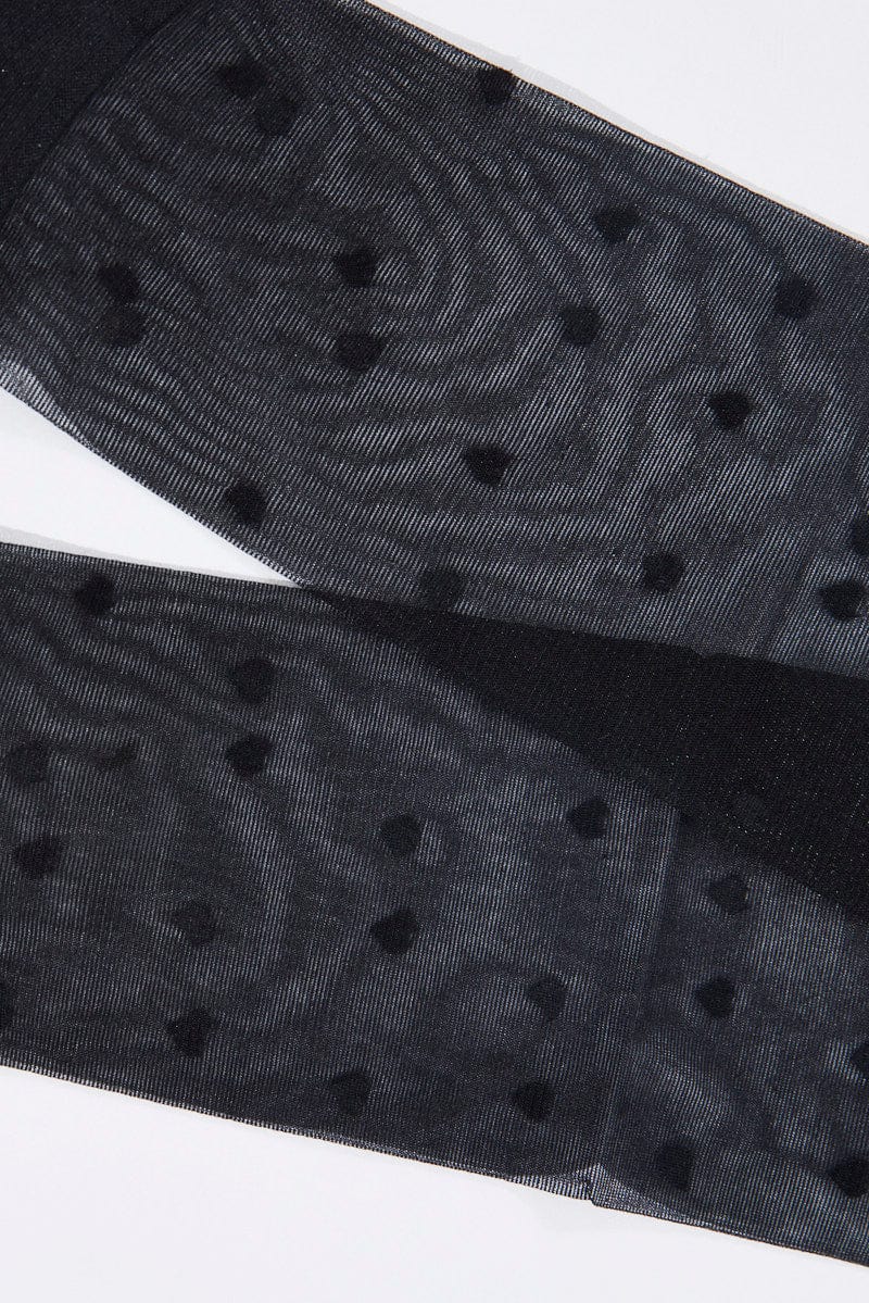 Black Heart Tights