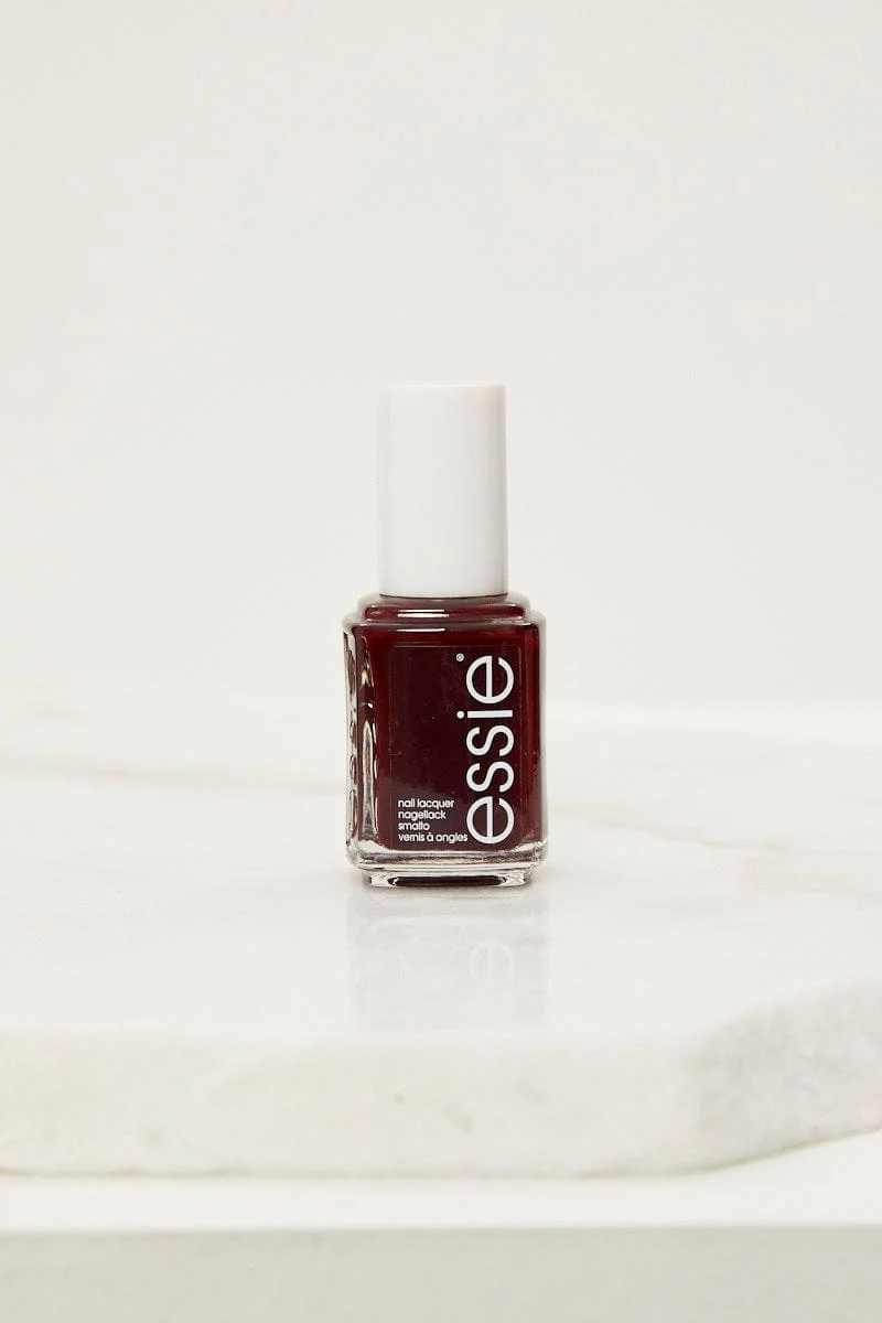 Red Essie Nail Polish Bordeaux 50 Dark Red