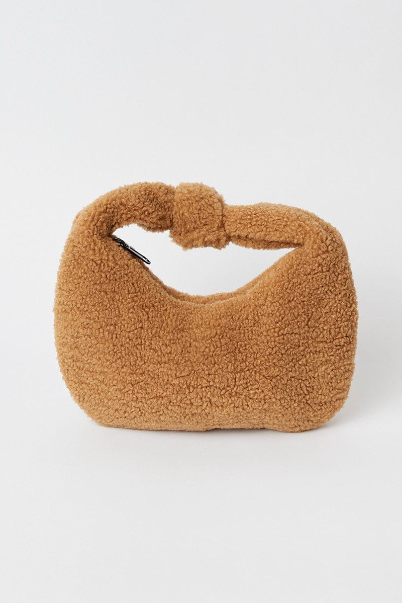 Brown Teddy Handbag