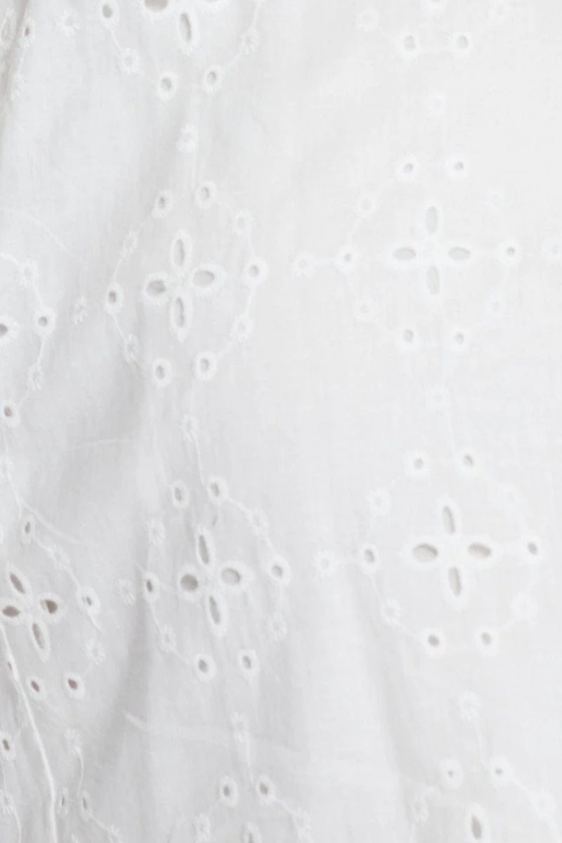 White Mini Dress Sleeveless