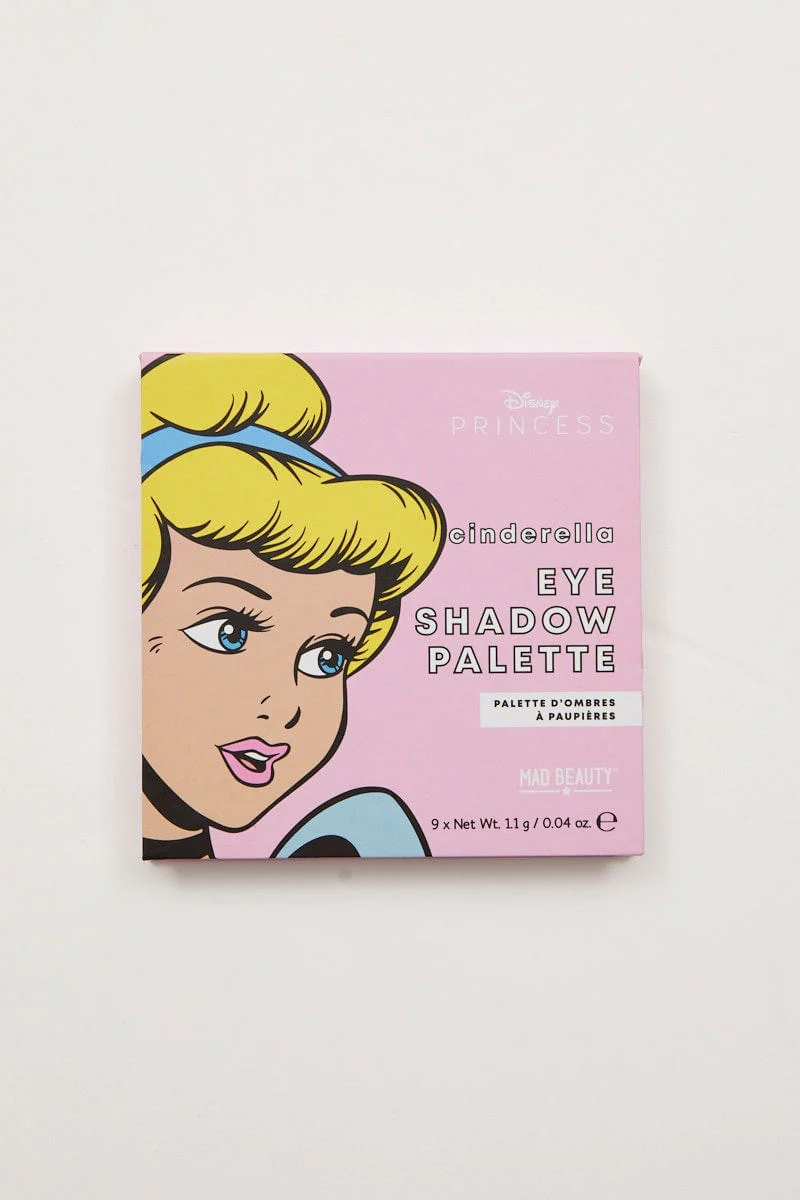 Multi Disney Princess Mini Eye Shadow Palette Cinderella