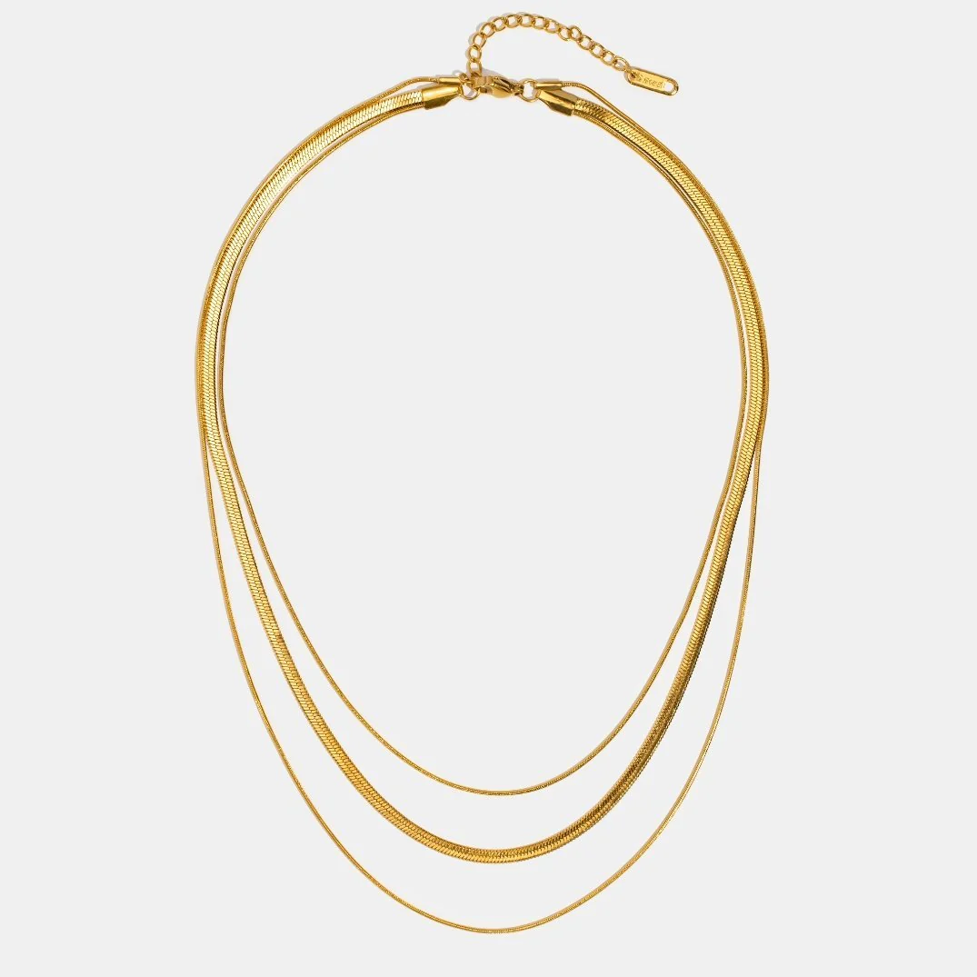 Gold Multi-Strand Necklace Chain