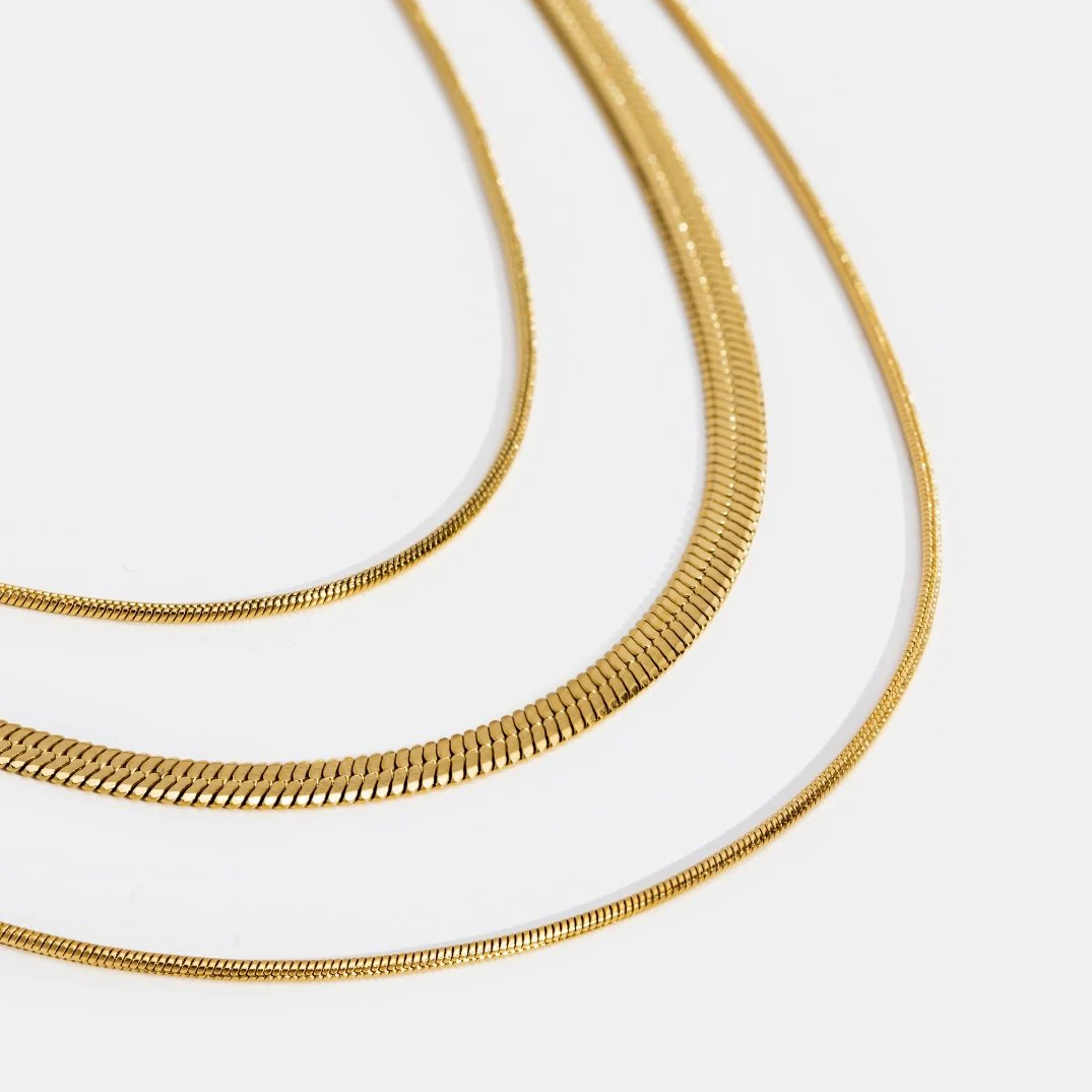 Gold Multi-Strand Necklace Chain