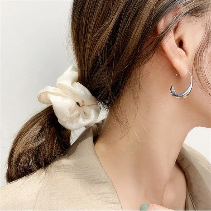 Elegant Silver and Gold Earrings