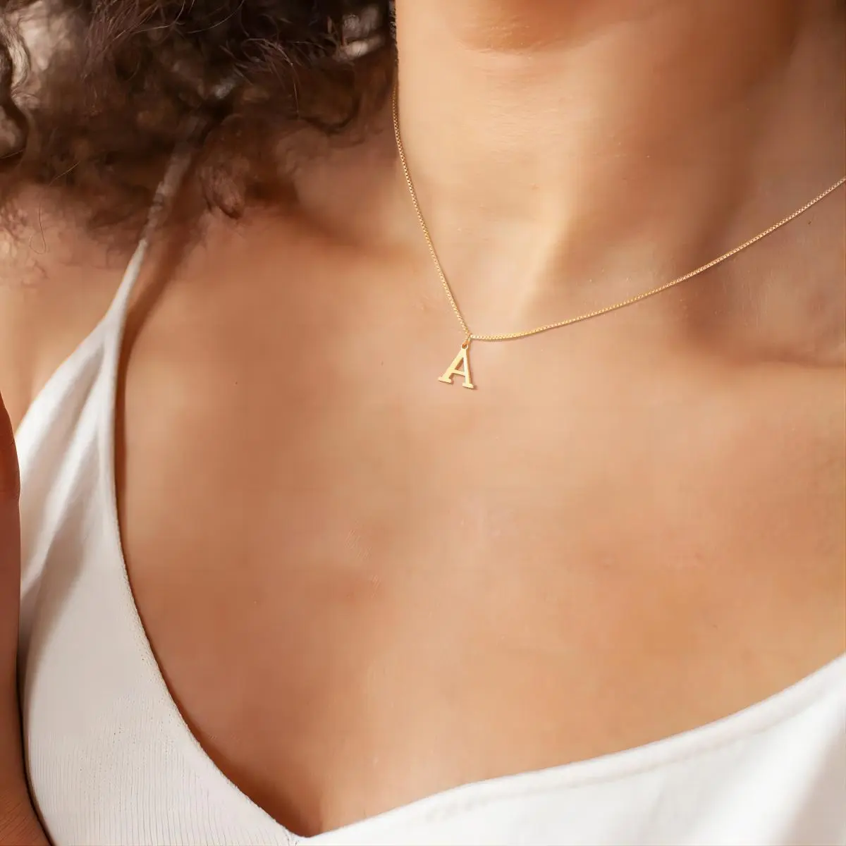 Initials Love Letter Necklace