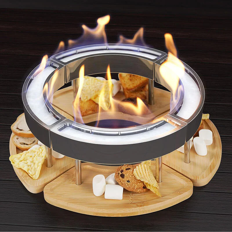 Smokeless Multi-shape Tabletop Fire Pit