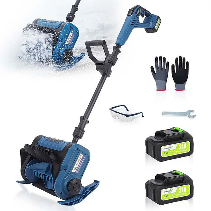 12 inches Cordless Snow Shovel with 2 Batteries