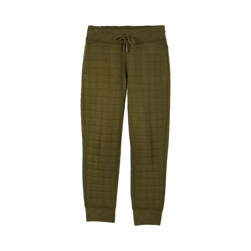 Womens Quilted Joggers