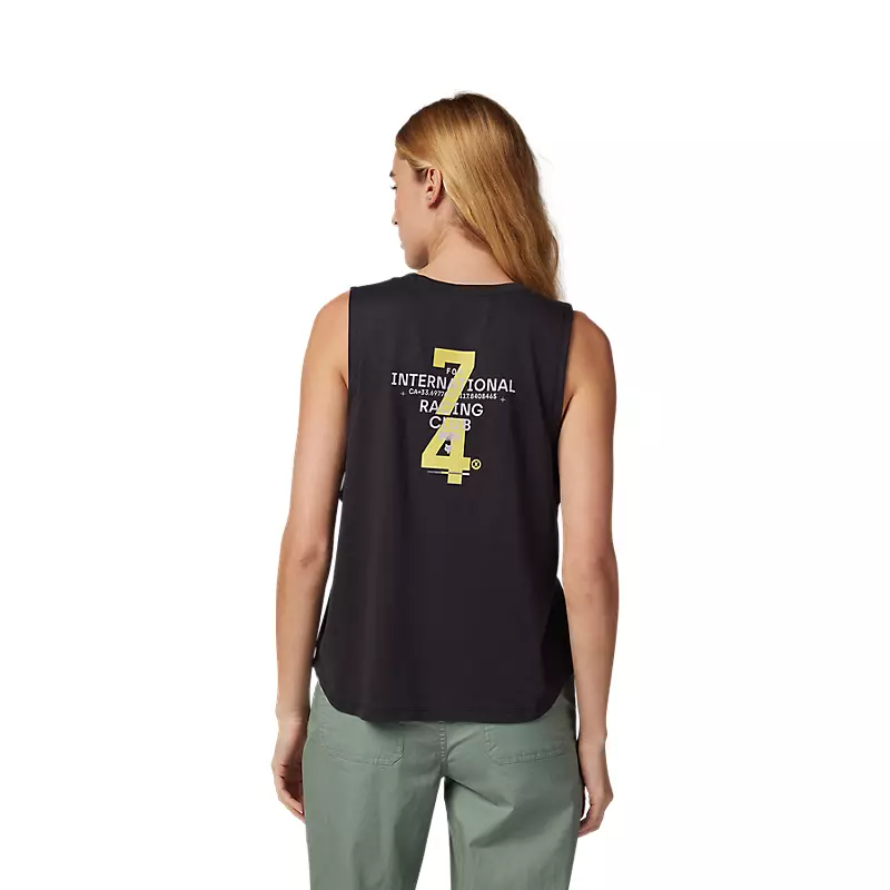 Womens Numerical Biker Tank