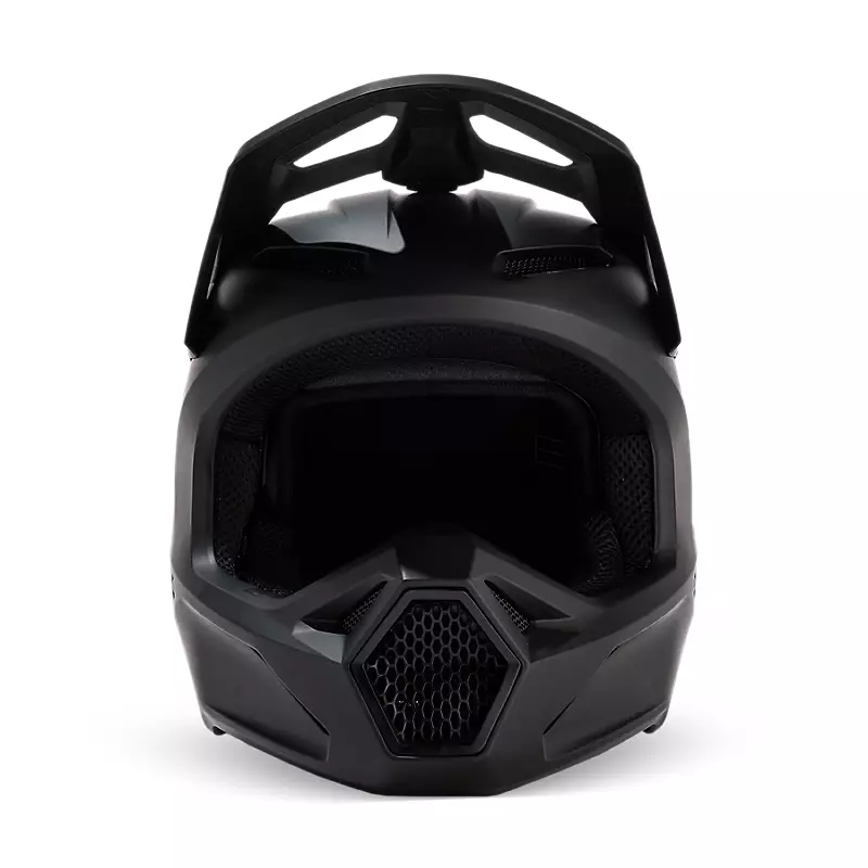 Youth V1 Matte Black Helmet
