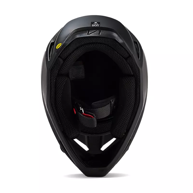 Youth V1 Matte Black Helmet