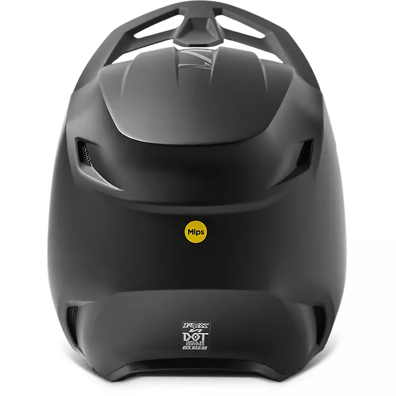 Youth V1 Matte Black Helmet