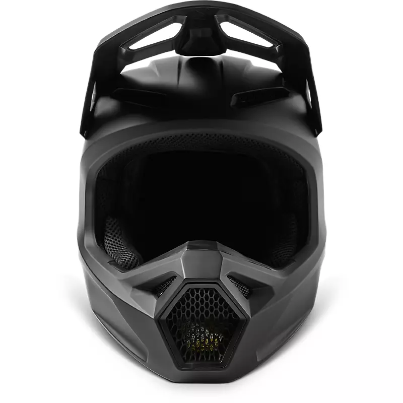 Youth V1 Matte Black Helmet
