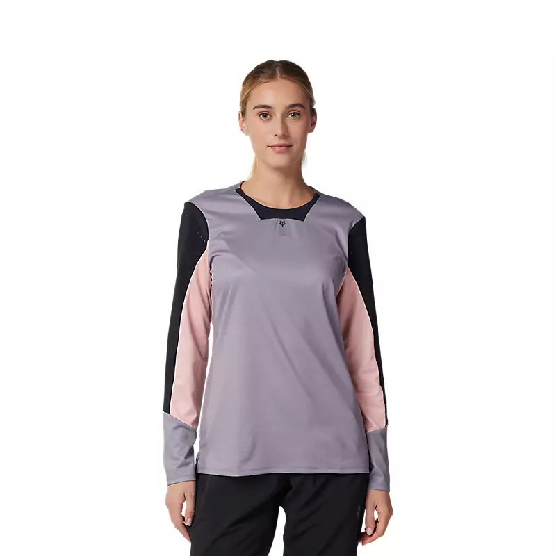Womens Defend Long Sleeve Jersey