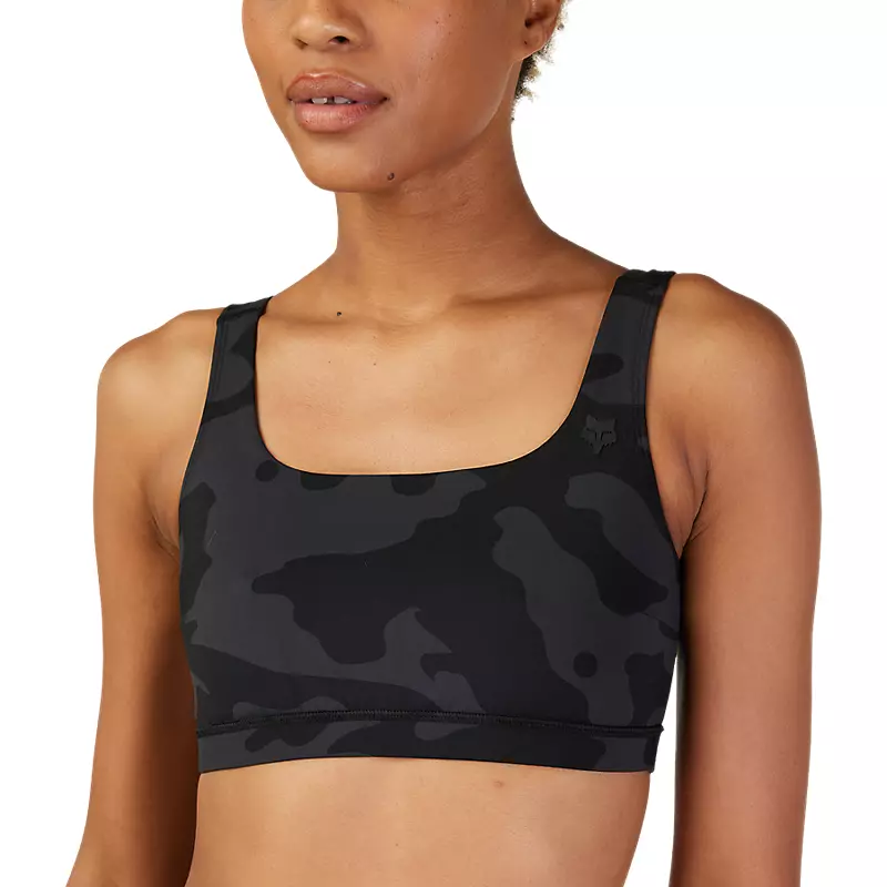 Womens Core Camo Sports Bra
