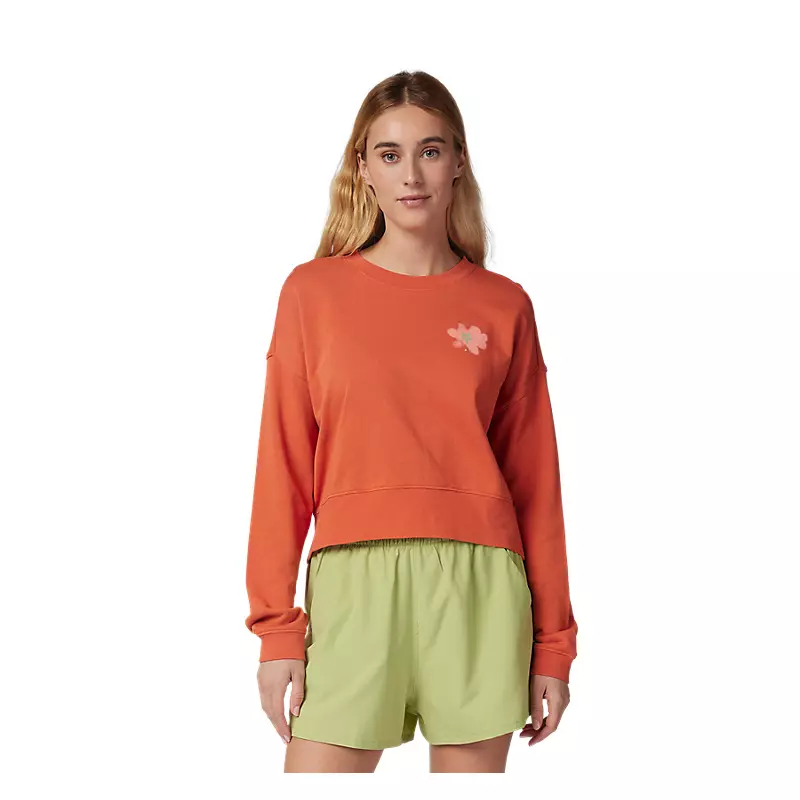 Womens Byrd Pullover Crew Sweatshirt