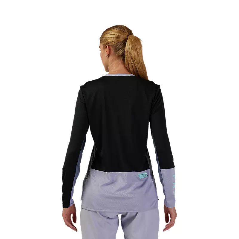 Womens Defend Race Long Sleeve Jersey