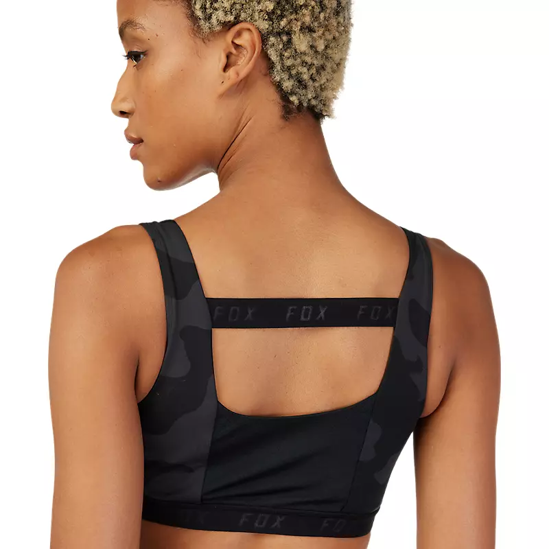 Womens Core Camo Sports Bra