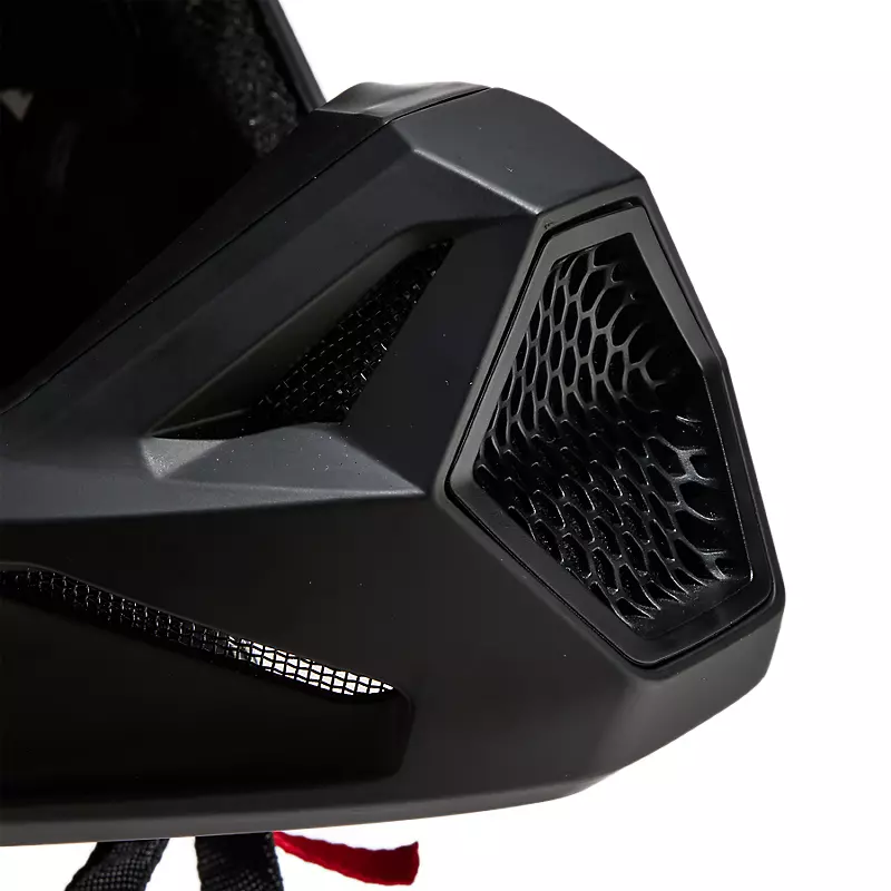 Youth V1 Matte Black Helmet