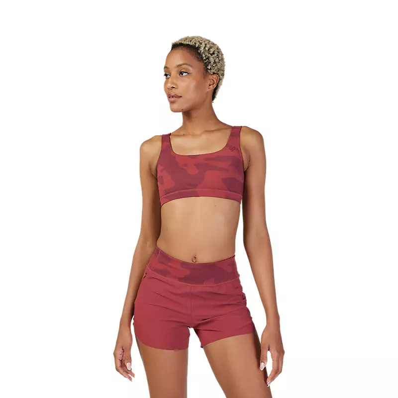 Womens Core Camo Sports Bra