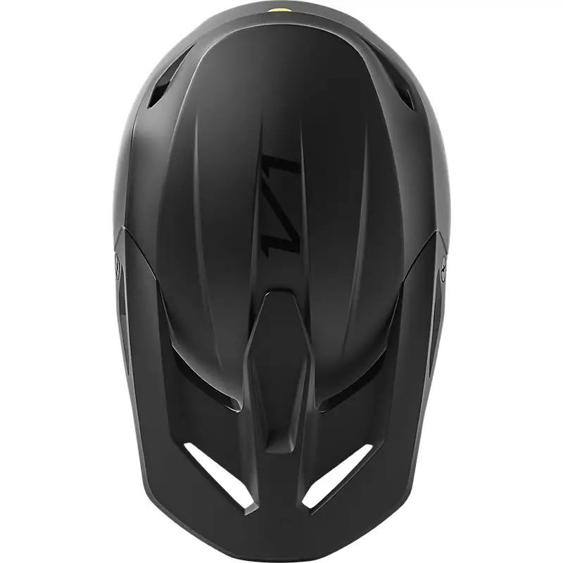 Youth V1 Matte Black Helmet