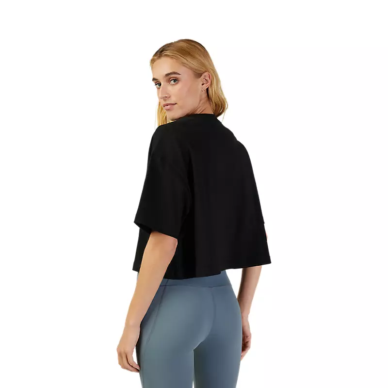 Womens Wordmark Premium Crop Tee