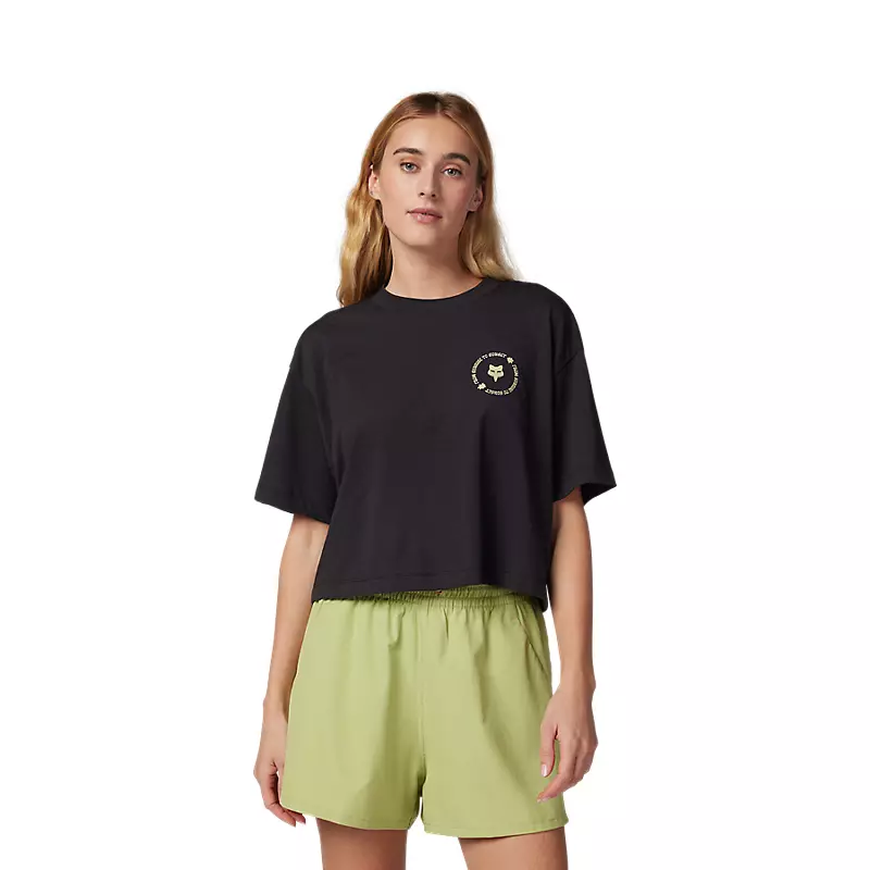 Womens Byrd Crop Tee